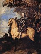 Anthony Van Dyck Equestrain Portrait of Charles I oil painting on canvas